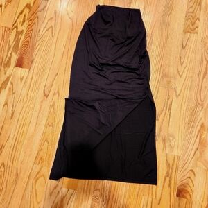 Athleta Black Maxi Skirt